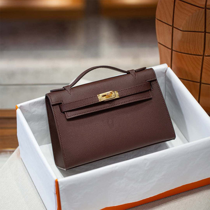 Leather Inspired Kelli Clutch for Women