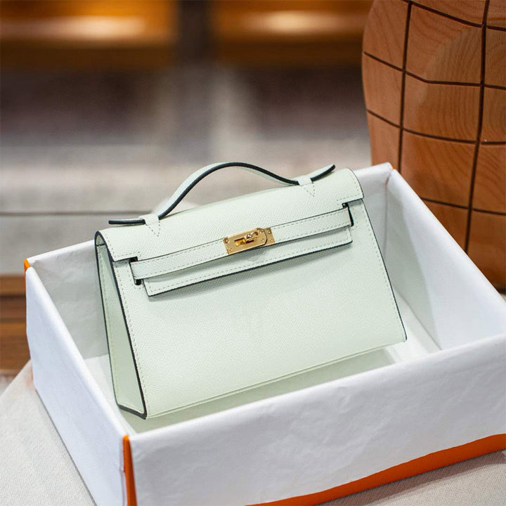 Leather Inspired Kelli Clutch for Women