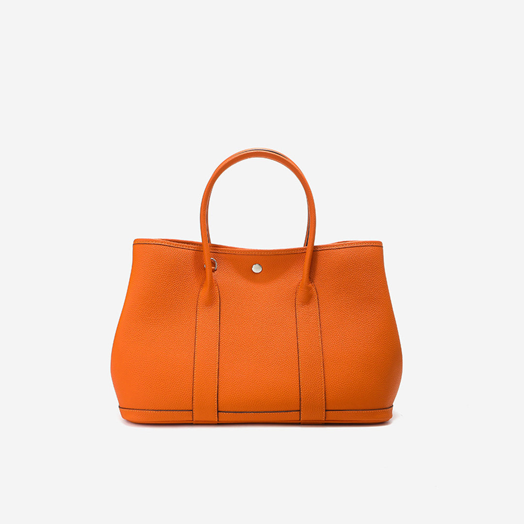 Top Grain Leather Inspired Garden Handbag