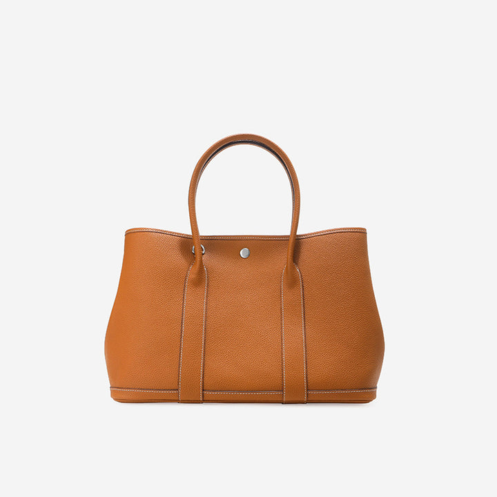 Top Grain Leather Inspired Garden Handbag