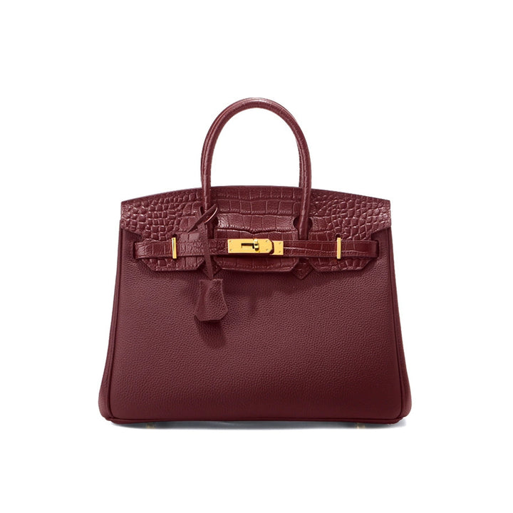 Red leather bag | leather red handbag for women birthday gift idea