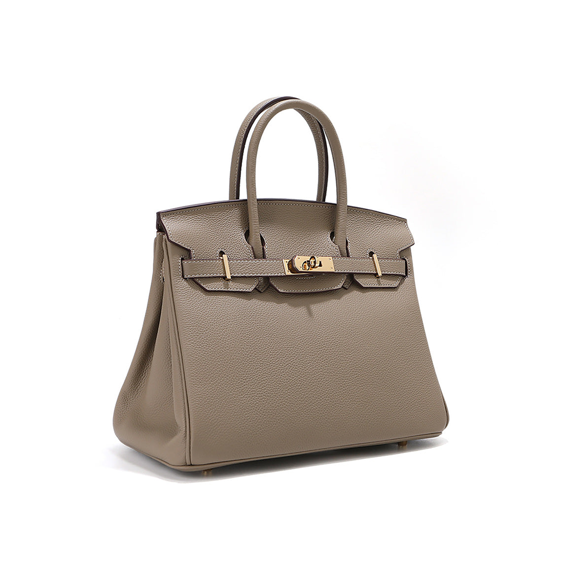 Top Grain Leather Inspired Birk Handbag