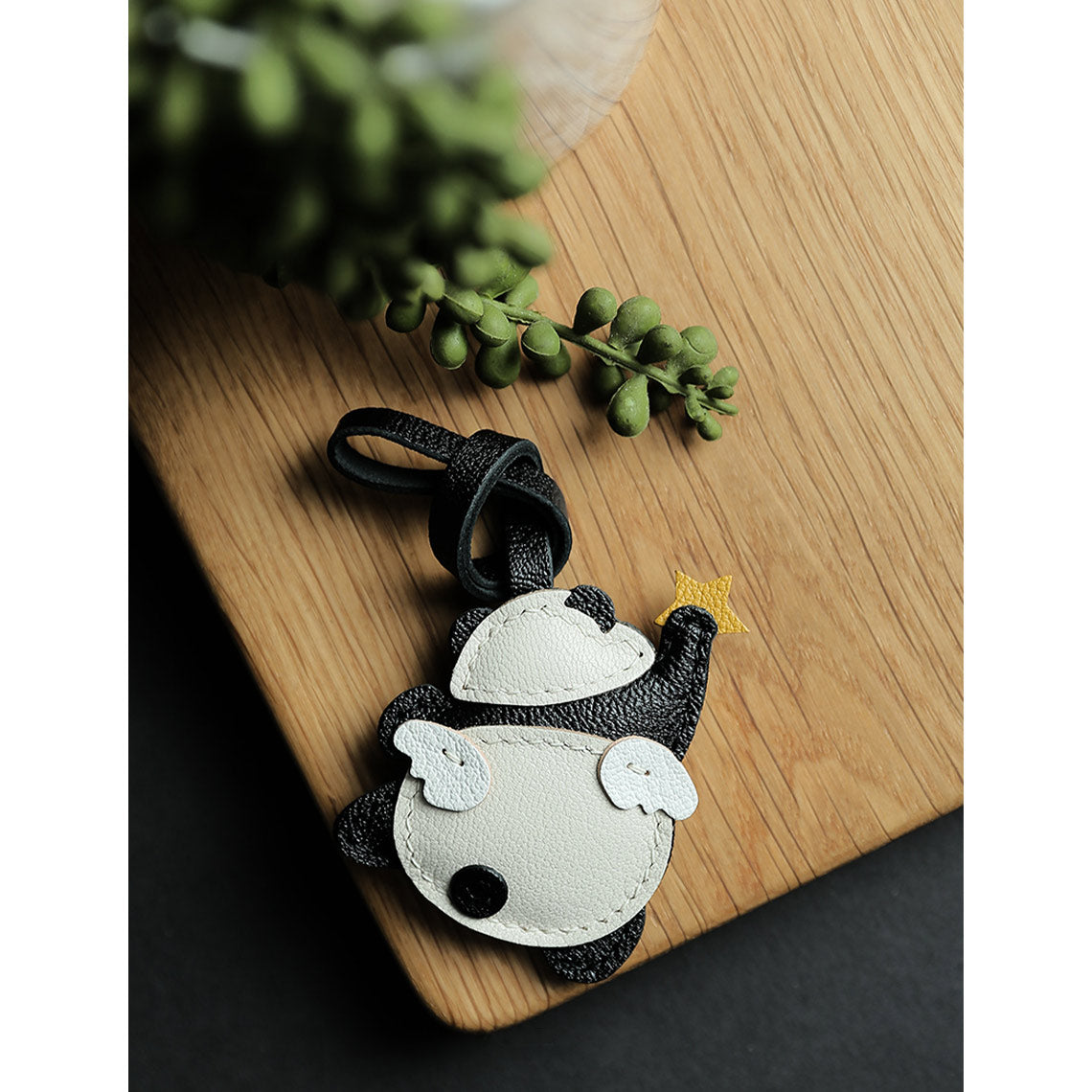 POPSEWING® Leather Angel Panda Keychain DIY Kits