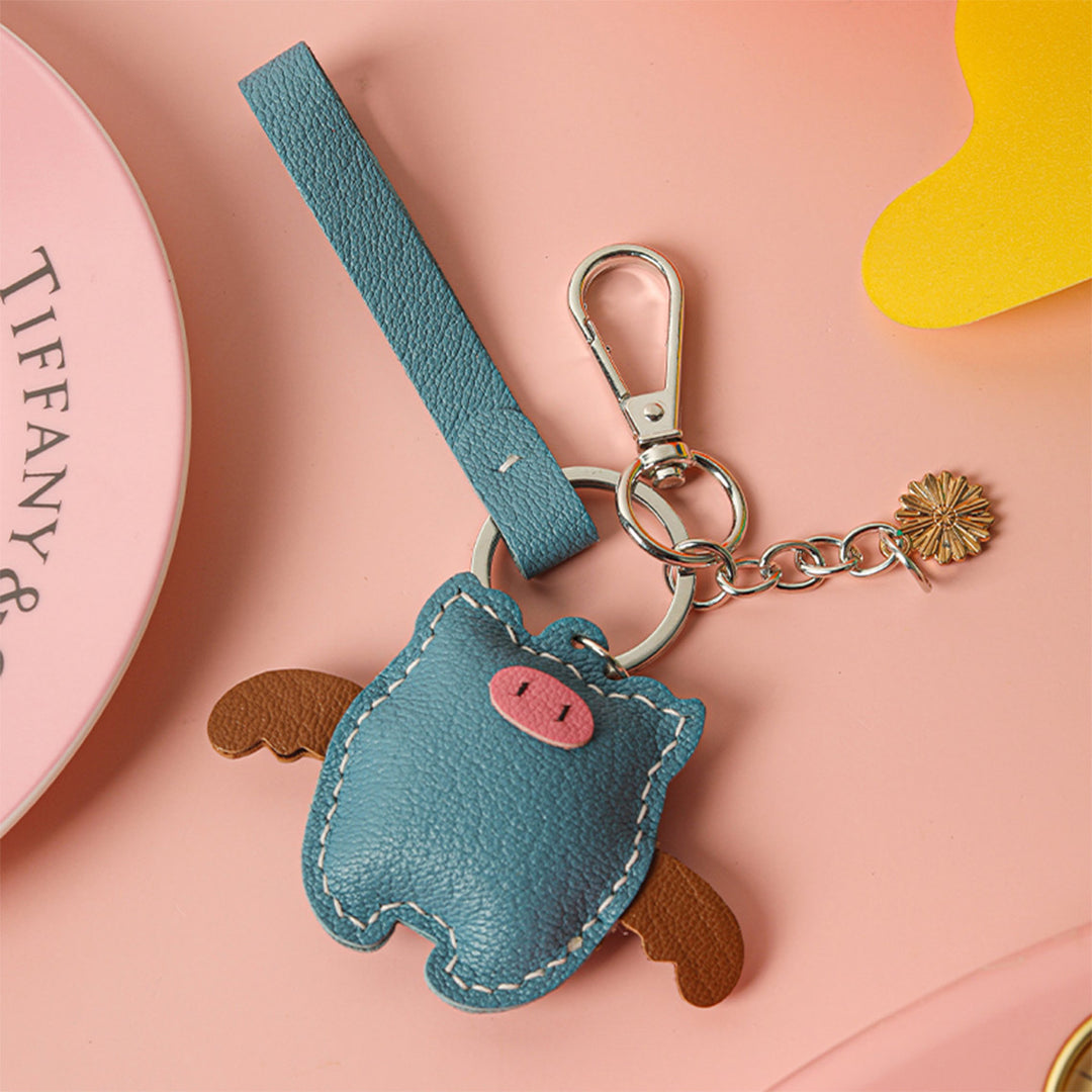 POPSEWING® Sheep Leather Piglet Keychain DIY Kit