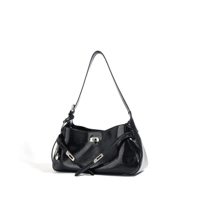 Black Leather Designer Bag for Women | Leather Shoulder Bags