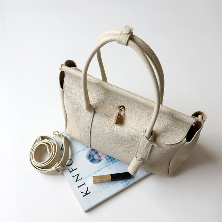 Top Grain Leather Women Work Handbag