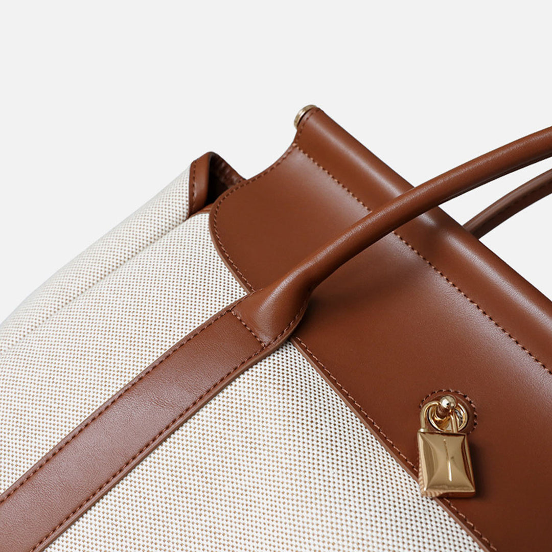 Top Grain Leather Women Work Handbag