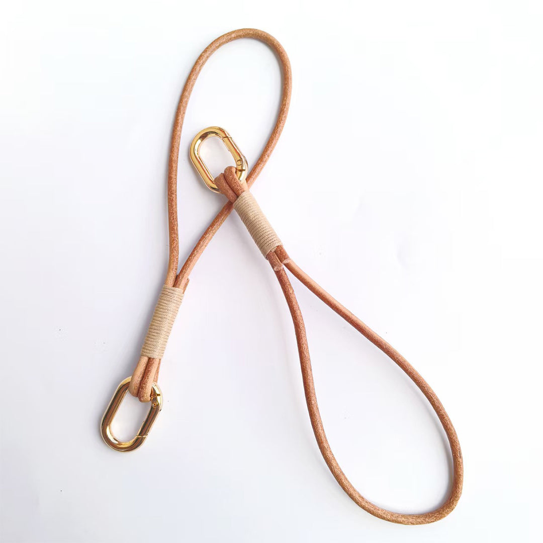 Handmade Leather Wrist Band Keychain