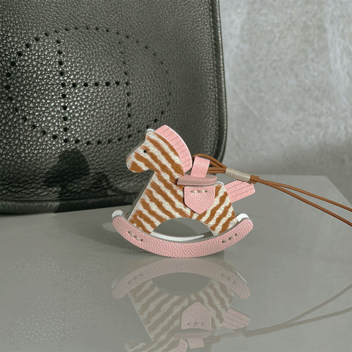 POPSEWING® Leather Fur Horse Charm