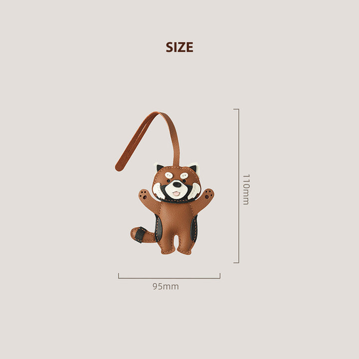 POPSEWING® Leather Raccoon Keychain Charm DIY Kit