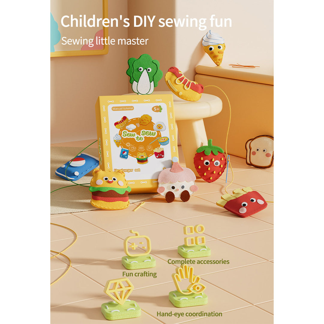 POPSEWING® Felt Sewing DIY Projects for Kids