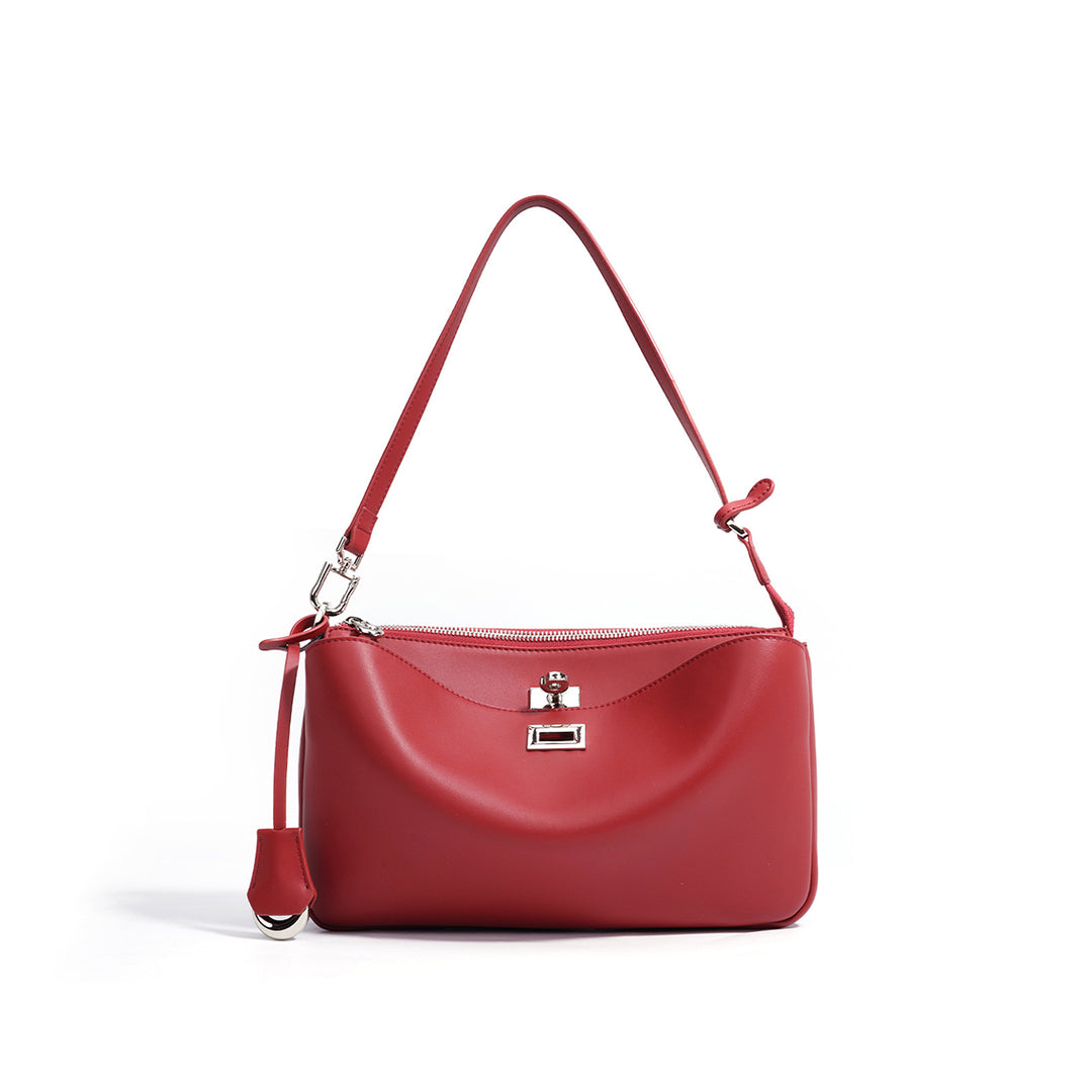 Top Grain Leather Women Inspired Shoulder Bag