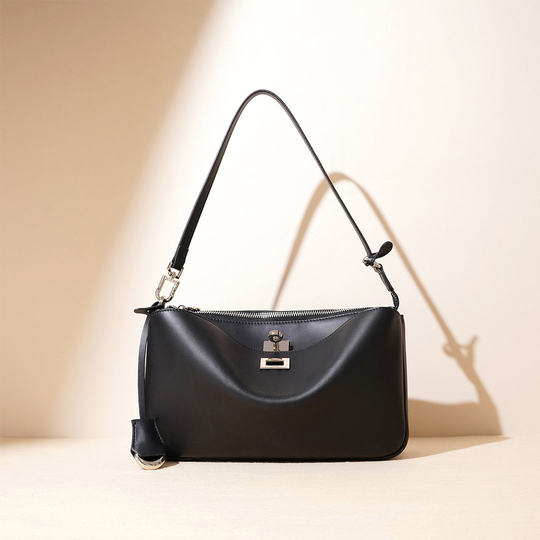 Top Grain Leather Women Inspired Shoulder Bag