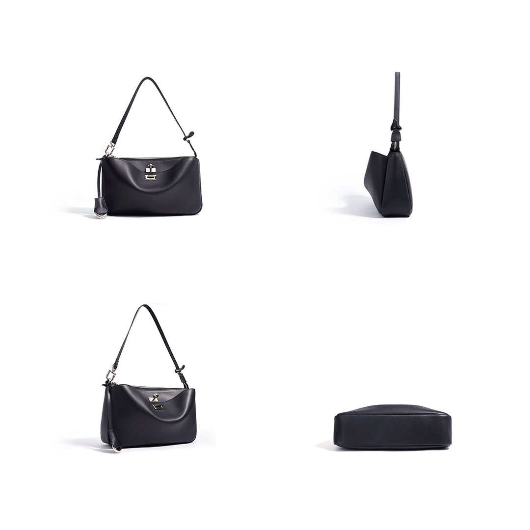 Top Grain Leather Women Inspired Shoulder Bag