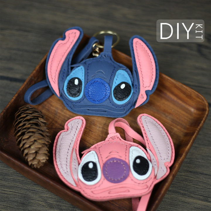 <transcy>POPSEWING™レザーステッチ＆エンジェルキーホルダーDIYキット</transcy>