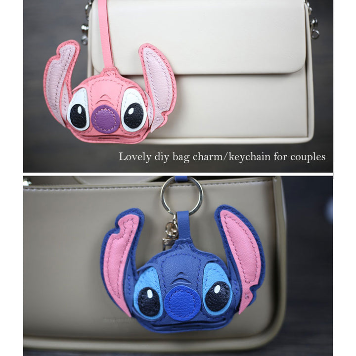 <transcy>POPSEWING™レザーステッチ＆エンジェルキーホルダーDIYキット</transcy>