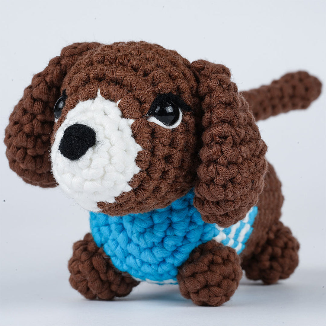 POPSEWING® Crochet Small Dachshund Dog DIY Kit