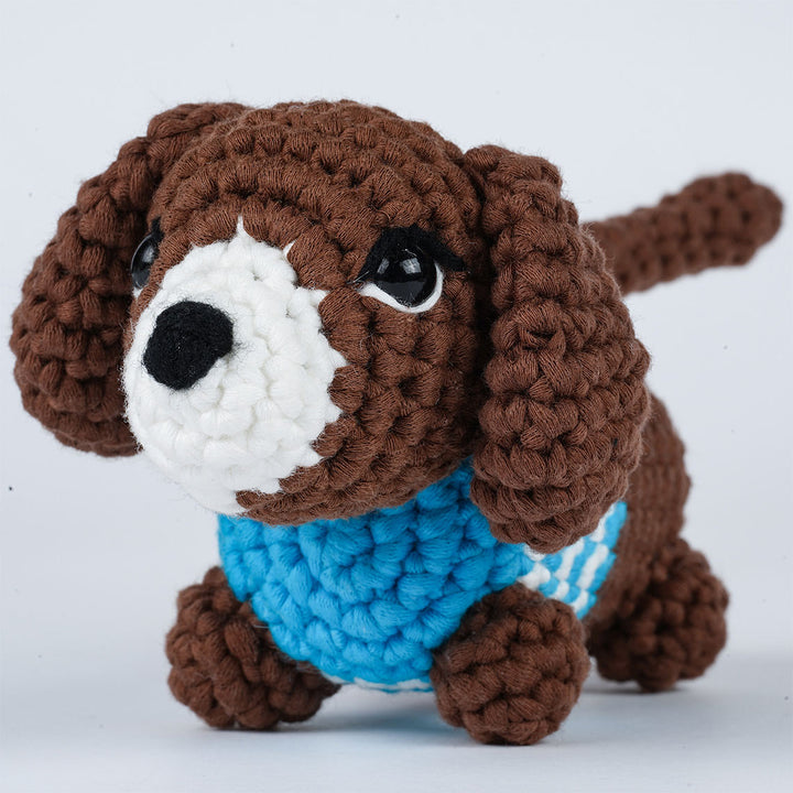 POPSEWING® Crochet Small Dachshund Dog DIY Kit