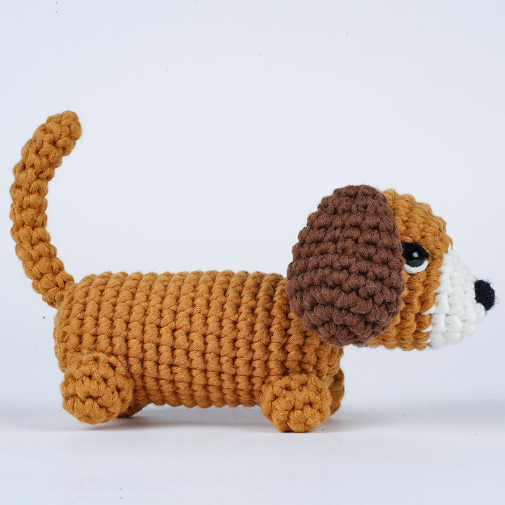 POPSEWING® Crochet Small Dachshund Dog DIY Kit