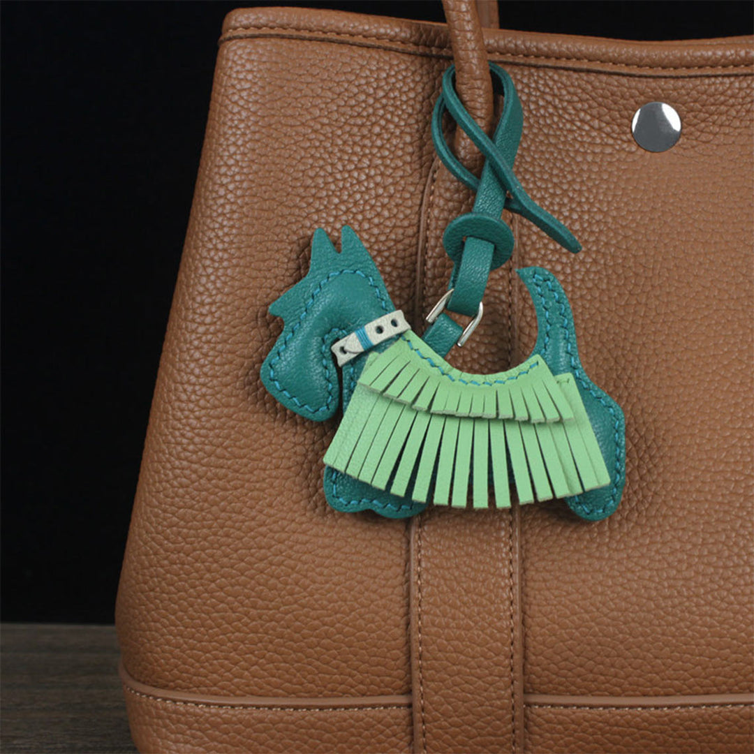 POPSEWING® Sheep Leather Scottie Dog Keychain DIY Kit