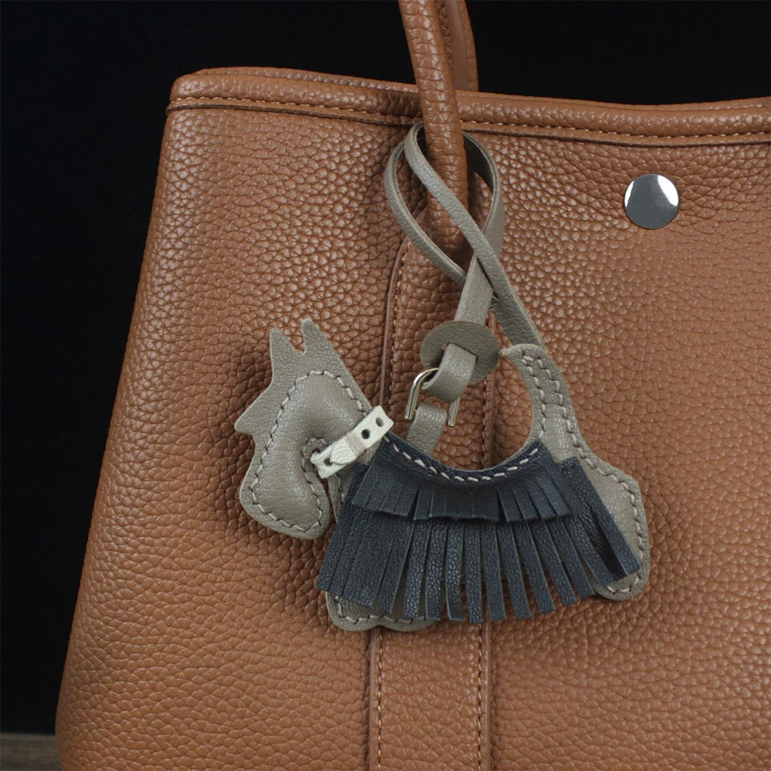 POPSEWING® Sheep Leather Scottie Dog Keychain DIY Kit