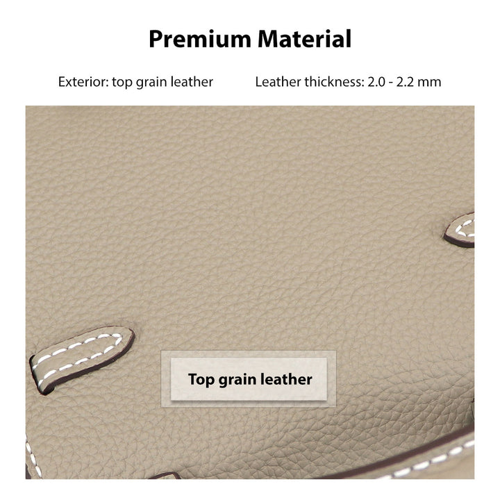 POPSEWING® Top Grain Leather Large Kelli Bag DIY Kit