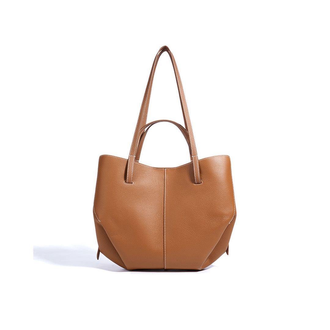 Top Grain Leather Inspired Wings Tote Bag