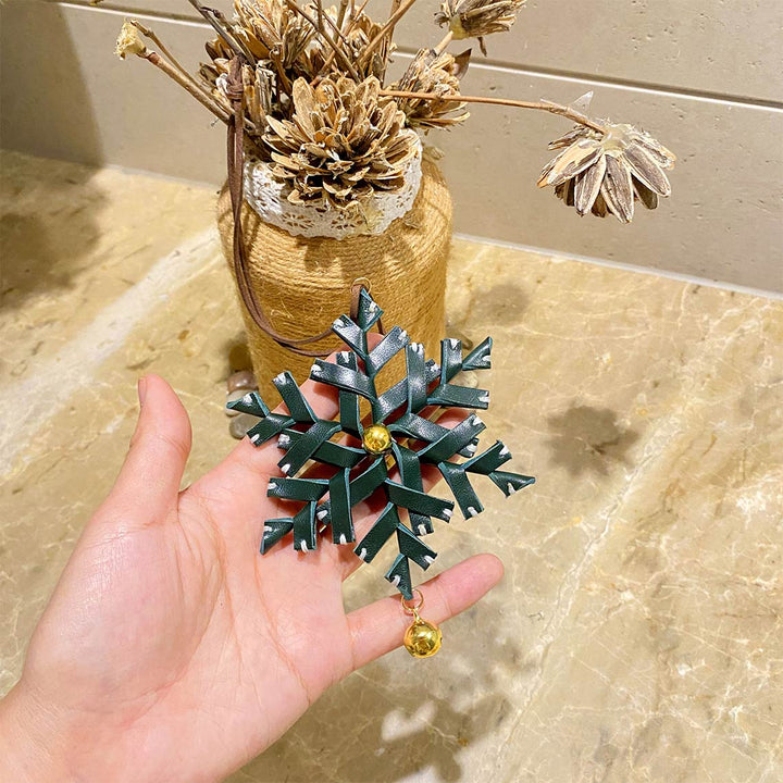 POPSEWING® Sheep Leather Snowflake Charm DIY Kit