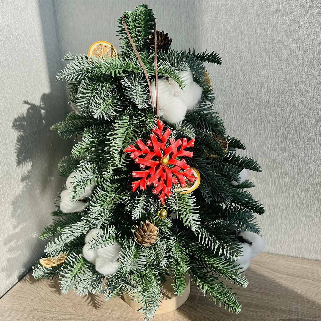 POPSEWING® Sheep Leather Snowflake Charm DIY Kit