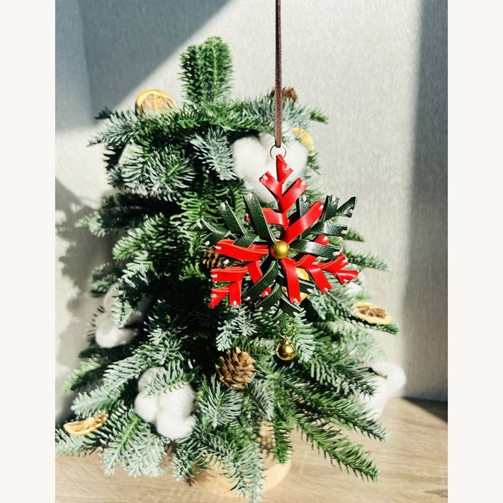 POPSEWING® Sheep Leather Snowflake Charm DIY Kit