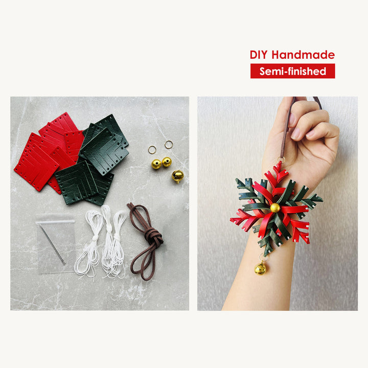 DIY Christmas gifts | Christmas snowflake purse charm