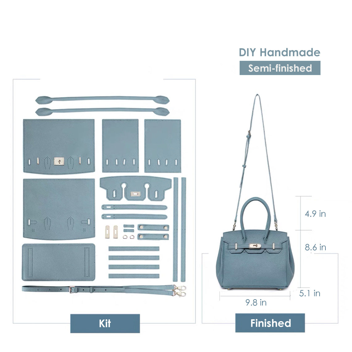 DIYクロスボディバッグとレザークロスボディバッグキット – POPSEWING®
