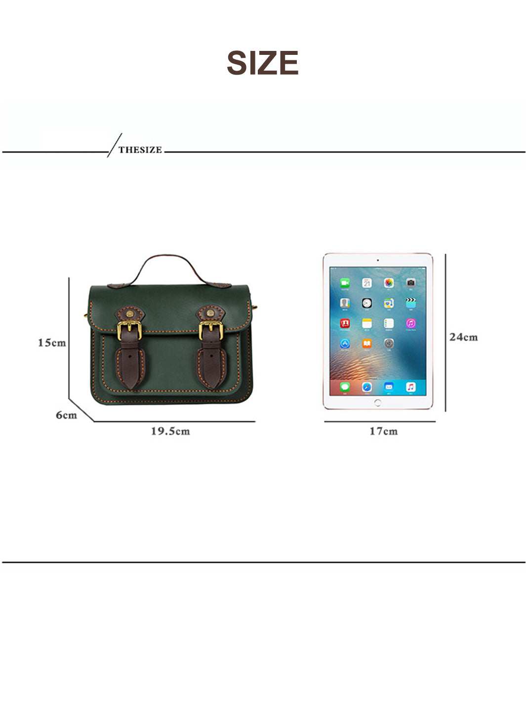 POPSEWING® Leather Lady Satchel Bag DIY Kit