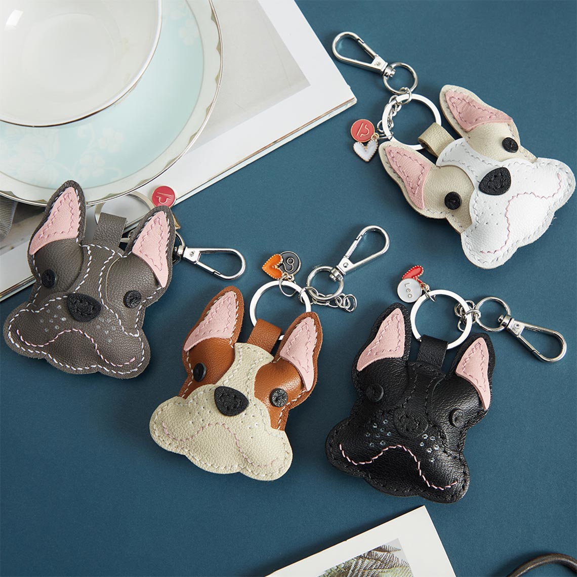 Doggy Keychain Leather | Easy DIY Leather Project for Beginners - POPSEWING™