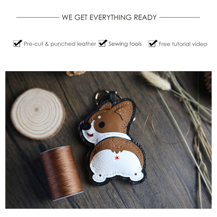 Dog Keychain Personalized | How to Make a Keychain at Home - POPSEWING™
