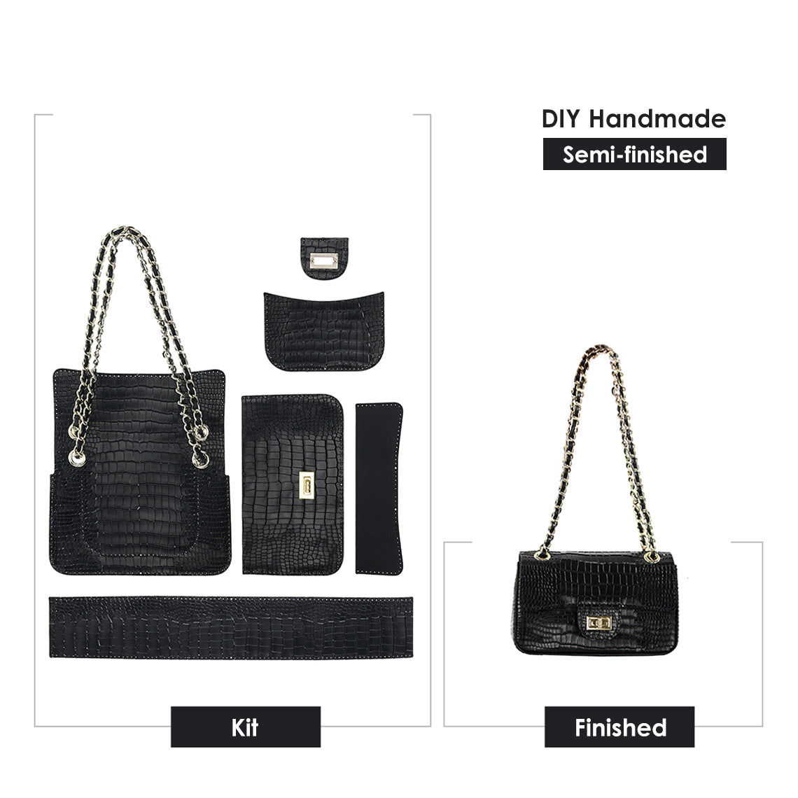 DIYショルダーバッグとレザーショルダーバッグキット – POPSEWING®