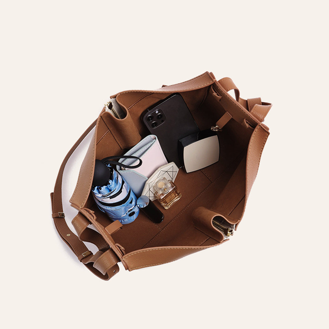 Size Hammock Bag DIY Kit - White & Brown | POPSEWING™