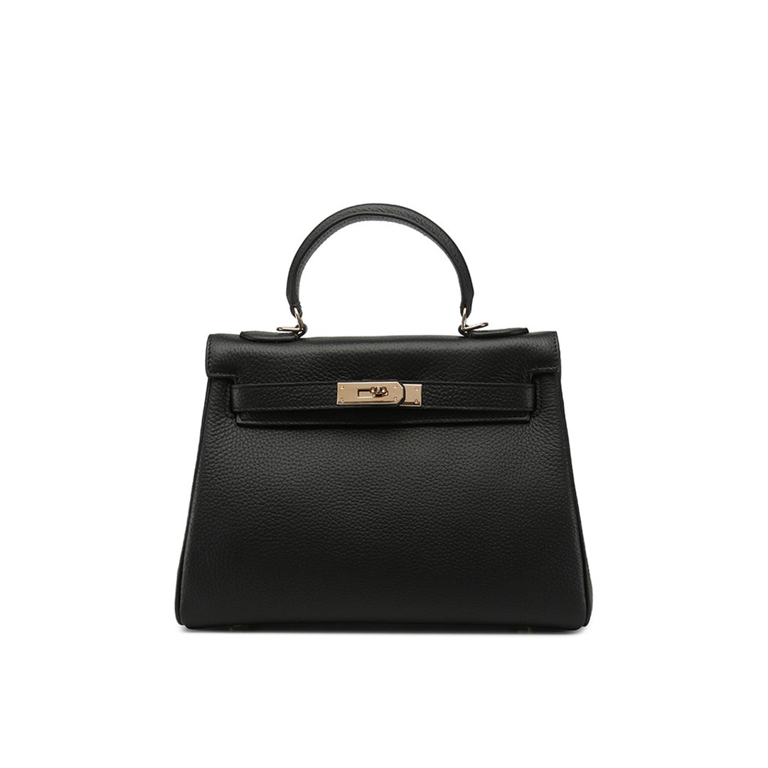 Designer Luxury Handbag | Inspired Kelly in Black - POPSEWING™