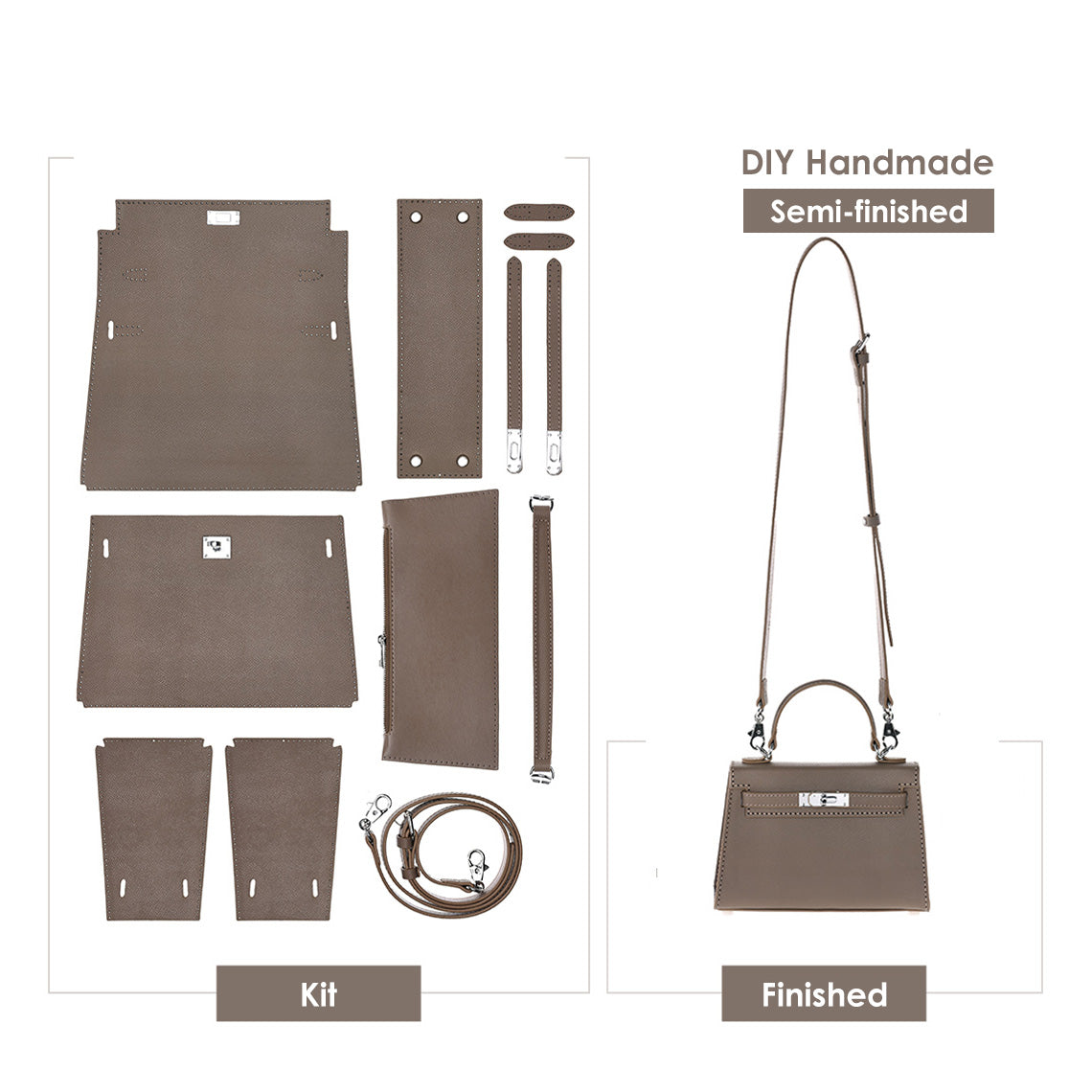 DIYクロスボディバッグとレザークロスボディバッグキット – POPSEWING®