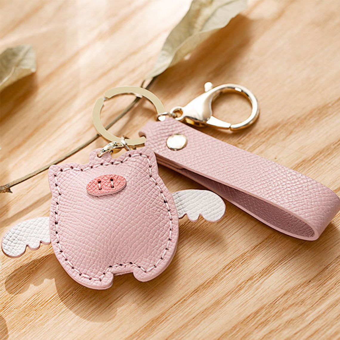 Pig Charm | diy keychains for guys | DIY Keychain Kit | Flying Pig Keychain | POPSEWING™