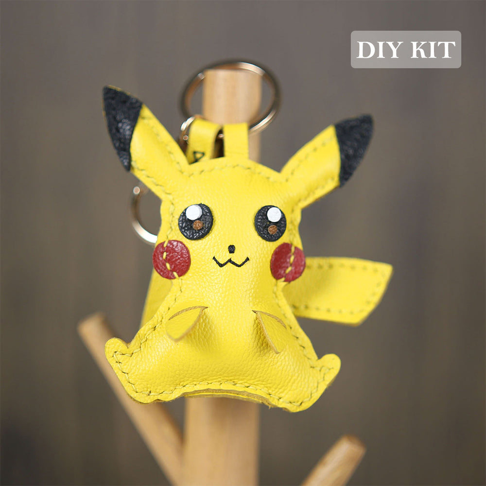 Anime Pikachu Keychains | DIY Mini Backpack Keychain Kit | POPSEWING™