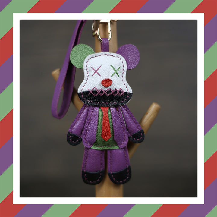 Handmade Luxury Inspired Joker Violent Bear Keychain DIY Kit - POPSEWING™